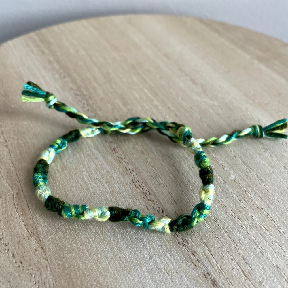 Noa Bracelet anklet trendy comfortable tie embroidery thread woven gift